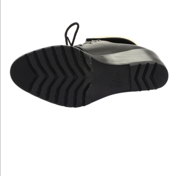 NEW size 11 Sorel After Hours Lace Shearling Boot - Picture 5 of 8